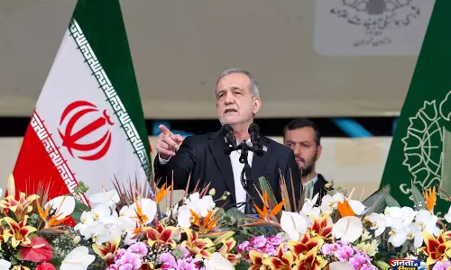 Iran के राष्ट्रपति का कहना है कि तेहरान गरिमापूर्ण बातचीत के लिए तैयार है: ईरानी मीडिया Iran के राष्ट्रपति का कहना है कि तेहरान गरिमापूर्ण बातचीत के लिए तैयार है: ईरानी मीडिया