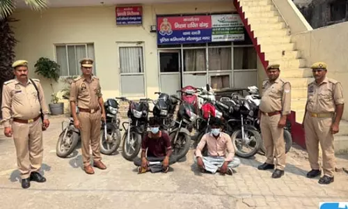 पुलिस की बड़ी कार्रवाई, वाहन चोरी गैंग के दो शातिर गिरफ्तार