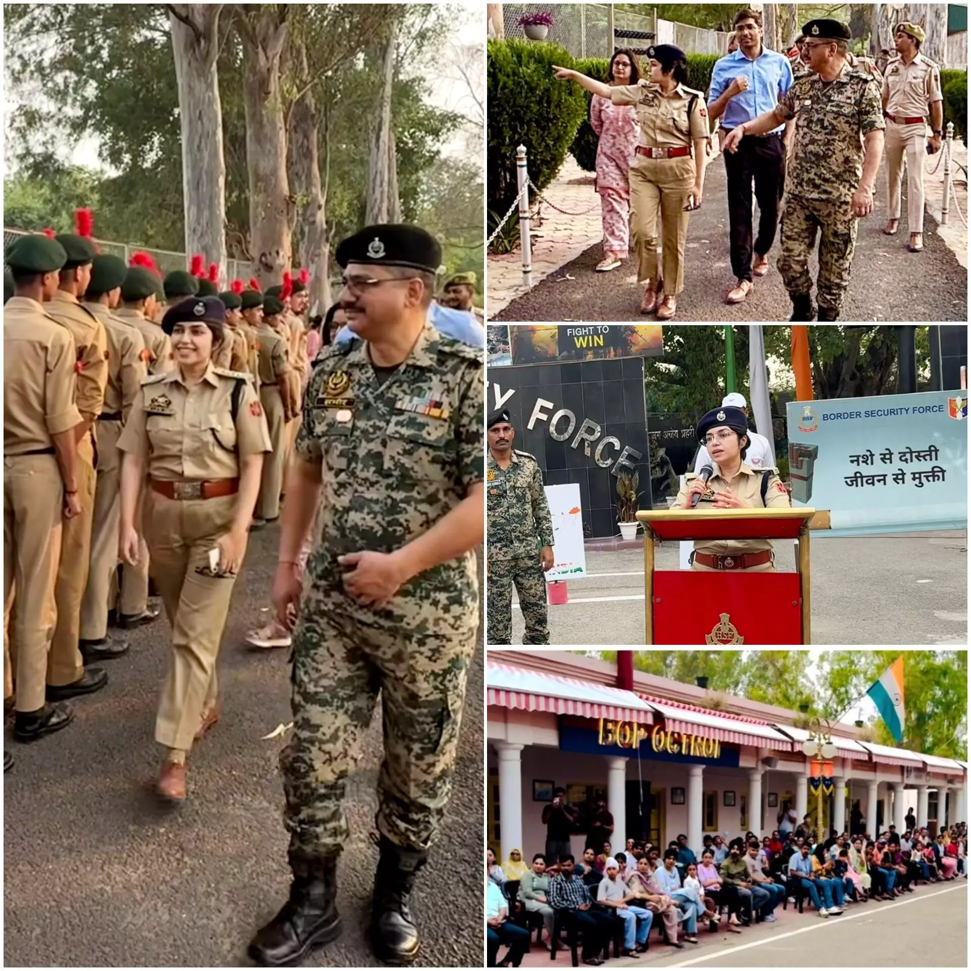 Jammu: एसपी हेडक्वार्टर जम्मू ने आरएस पुरा बॉर्डर पोस्ट का दौरा किया Jammu: एसपी हेडक्वार्टर जम्मू ने आरएस पुरा बॉर्डर पोस्ट का दौरा किया