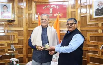 Shimla: पंजाब राज्यपाल ने कविन्द्र गुप्ता से मुलाकात की Shimla: पंजाब राज्यपाल ने कविन्द्र गुप्ता से मुलाकात की