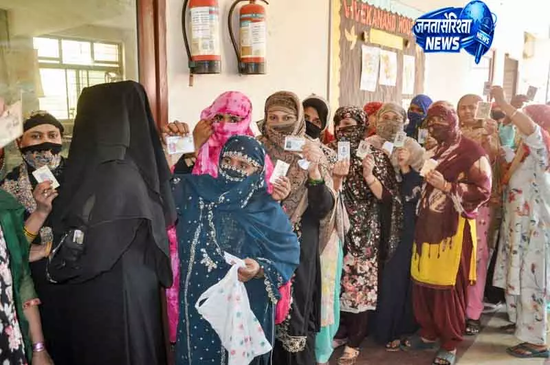 Haryana स्थानीय निकाय चुनाव में 54% मतदान Haryana स्थानीय निकाय चुनाव में 54% मतदान