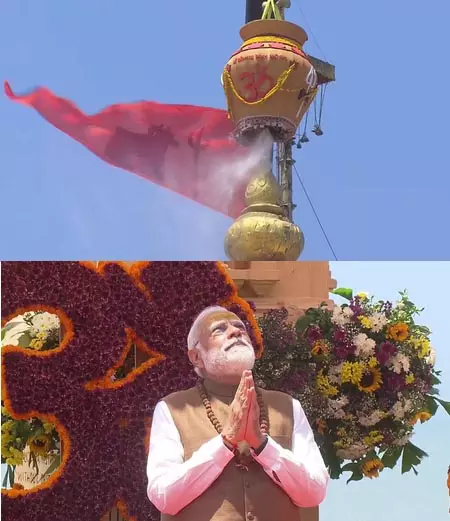 सोमनाथ मंदिर में वैदिक मंत्रों और भजनों के बीच पहली बार कुंभाभिषेक संपन्न सोमनाथ मंदिर में वैदिक मंत्रों और भजनों के बीच पहली बार कुंभाभिषेक संपन्न