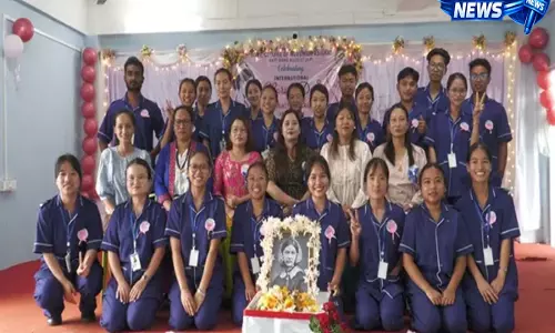 Pasighat: अंतर्राष्ट्रीय नर्स दिवस मनाया गया Pasighat: अंतर्राष्ट्रीय नर्स दिवस मनाया गया