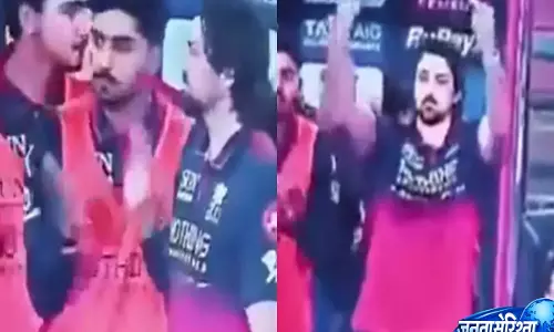 IPL 2026: MI के खिलाफ अश्लील इशारे के लिए RCB के टिम डेविड पर जुर्माना IPL 2026: MI के खिलाफ अश्लील इशारे के लिए RCB के टिम डेविड पर जुर्माना