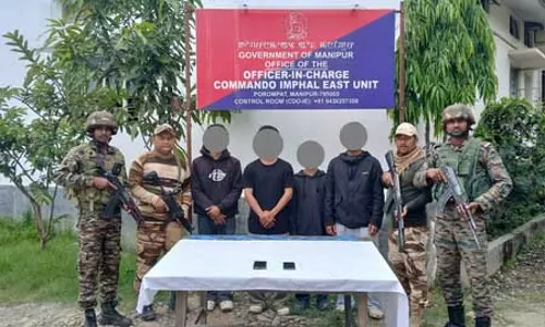 मणिपुर में सुरक्षा बलों की बड़ी कार्रवाई, चार अलग अभियानों में कई उग्रवादी गिरफ्तार