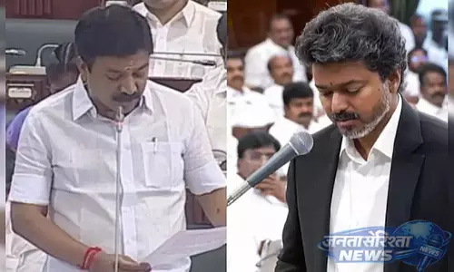 Tamil Nadu: विधानसभा में जे.सी.डी. प्रभाकर निर्विरोध स्पीकर चुने गए