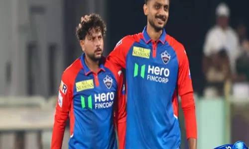 क्रिकेट विवाद: अक्षर पटेल पर धीमी ओवर गति के लिए भारी जुर्माना ₹12 लाख! क्रिकेट विवाद: अक्षर पटेल पर धीमी ओवर गति के लिए भारी जुर्माना ₹12 लाख!
