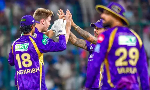 रायपुर में कल भी IPL मैच, KKR के सामने RCB की मुश्किल चुनौती रायपुर में कल भी IPL मैच, KKR के सामने RCB की मुश्किल चुनौती