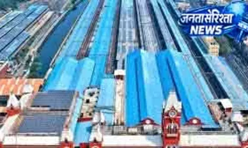 दक्षिण रेलवे ने Chennai डिवीजन में सोलर पावर कैपेसिटी बढ़ाई