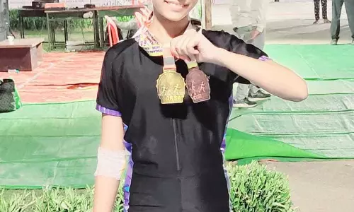 चोट के बावजूद जीता गोल्ड, बिलासपुर की शिविका पांडेय बनीं राज्य स्तरीय स्केटिंग चौंपियन