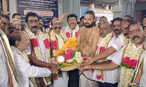 AIADMK कार्यकर्ताओं ने EPS के 72वें जन्मदिन पर खास प्रार्थना, अभिषेकम और अन्नदानम का किया आयोजन