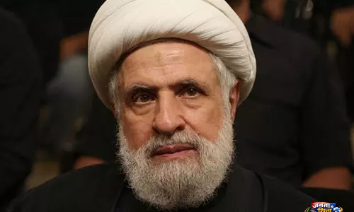 Hezbollah प्रमुख नईम कासिम का बयान, निरस्त्रीकरण बातचीत को खारिज कर दी चेतावनी Hezbollah प्रमुख नईम कासिम का बयान, निरस्त्रीकरण बातचीत को खारिज कर दी चेतावनी