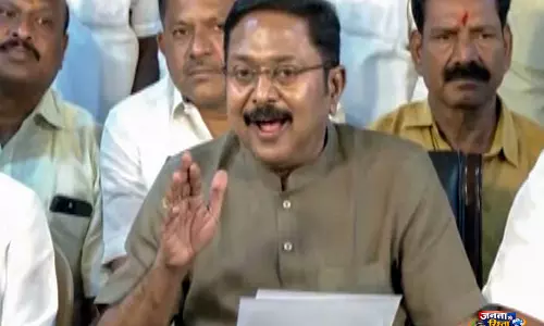 AMMK में बड़ी कार्रवाई, TTV दिनाकरन ने विधायक कामराज को पार्टी से निकाला AMMK में बड़ी कार्रवाई, TTV दिनाकरन ने विधायक कामराज को पार्टी से निकाला