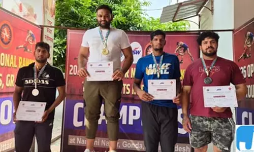 सीनियर ओपन रैंकिंग: पुरुषों का ग्रीको-रोमन मुकाबला खत्म, महिलाओं की कुश्ती का नॉकआउट दौर जारी