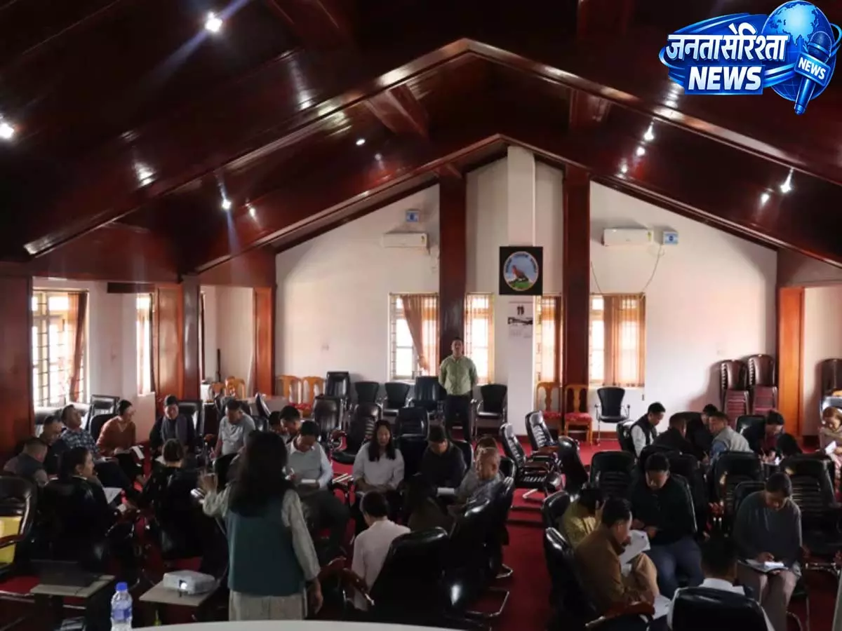 Nagaland : विधानसभा सचिवालय के अधिकारियों को मानसिक स्वास्थ्य और सॉफ्ट स्किल्स में ट्रेनिंग दी Nagaland : विधानसभा सचिवालय के अधिकारियों को मानसिक स्वास्थ्य और सॉफ्ट स्किल्स में ट्रेनिंग दी
