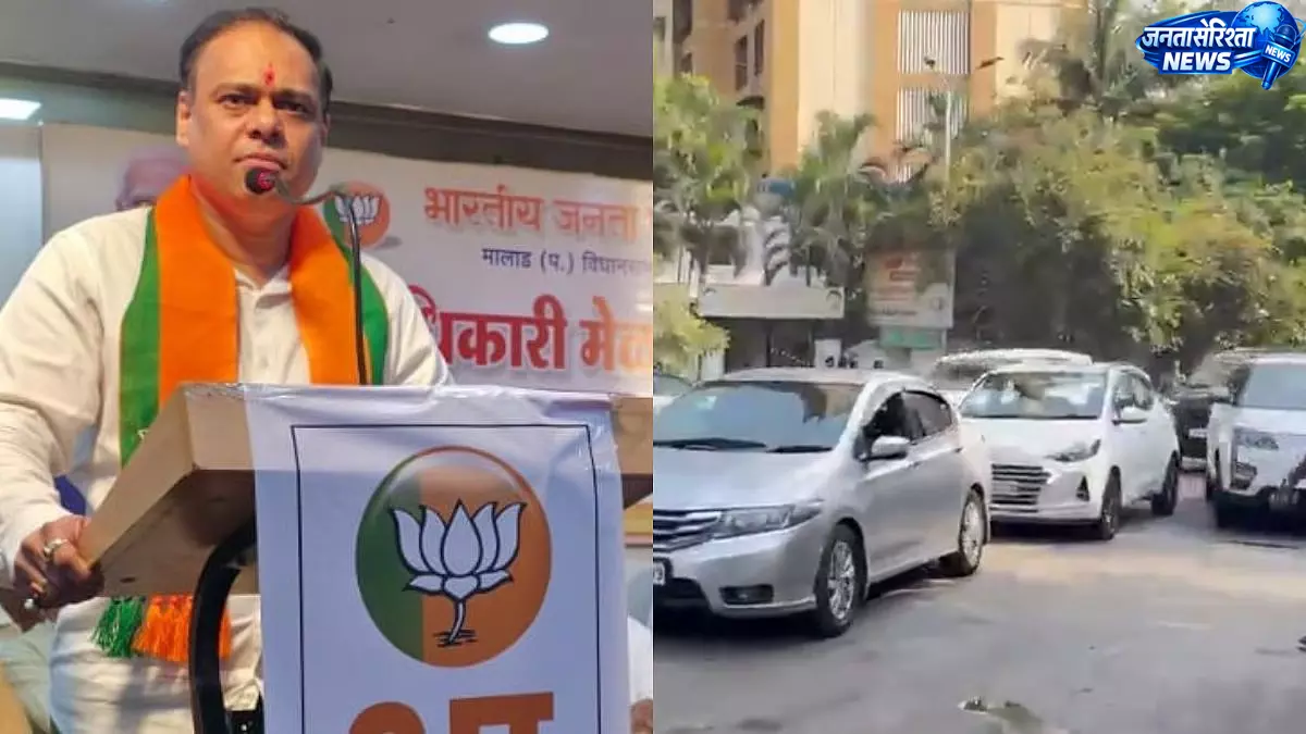 Mumbai में नाले निरीक्षण के दौरान 25 गाड़ियों के काफिले पर विवाद Mumbai में नाले निरीक्षण के दौरान 25 गाड़ियों के काफिले पर विवाद