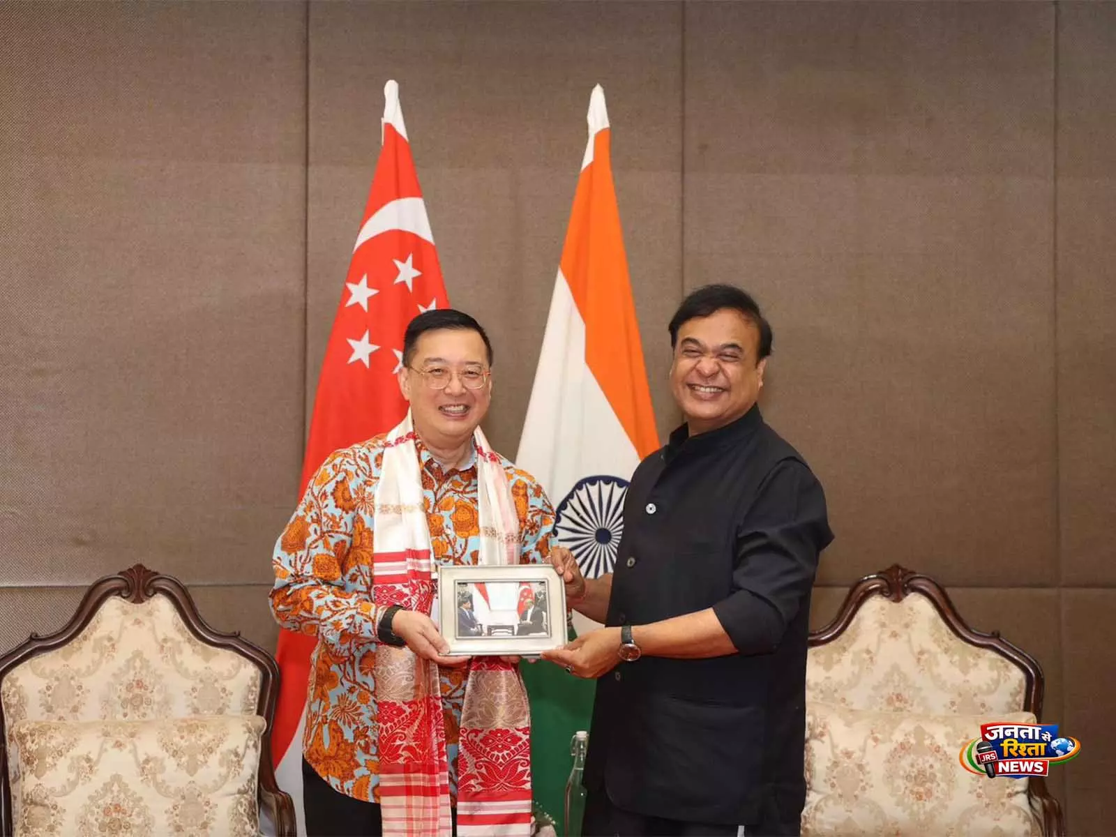 हिमंत बिस्वा सरमा के नए कार्यकाल पर सिंगापुर प्रतिनिधि का समर्थन, Assam के साथ सहयोग जारी रखने की बात हिमंत बिस्वा सरमा के नए कार्यकाल पर सिंगापुर प्रतिनिधि का समर्थन, Assam के साथ सहयोग जारी रखने की बात