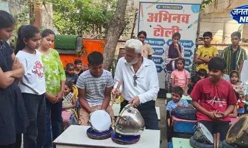 Rohtak संस्कृति से जोड़ने के लिए आयोजित हुई नगाड़ा वर्कशॉप Rohtak संस्कृति से जोड़ने के लिए आयोजित हुई नगाड़ा वर्कशॉप