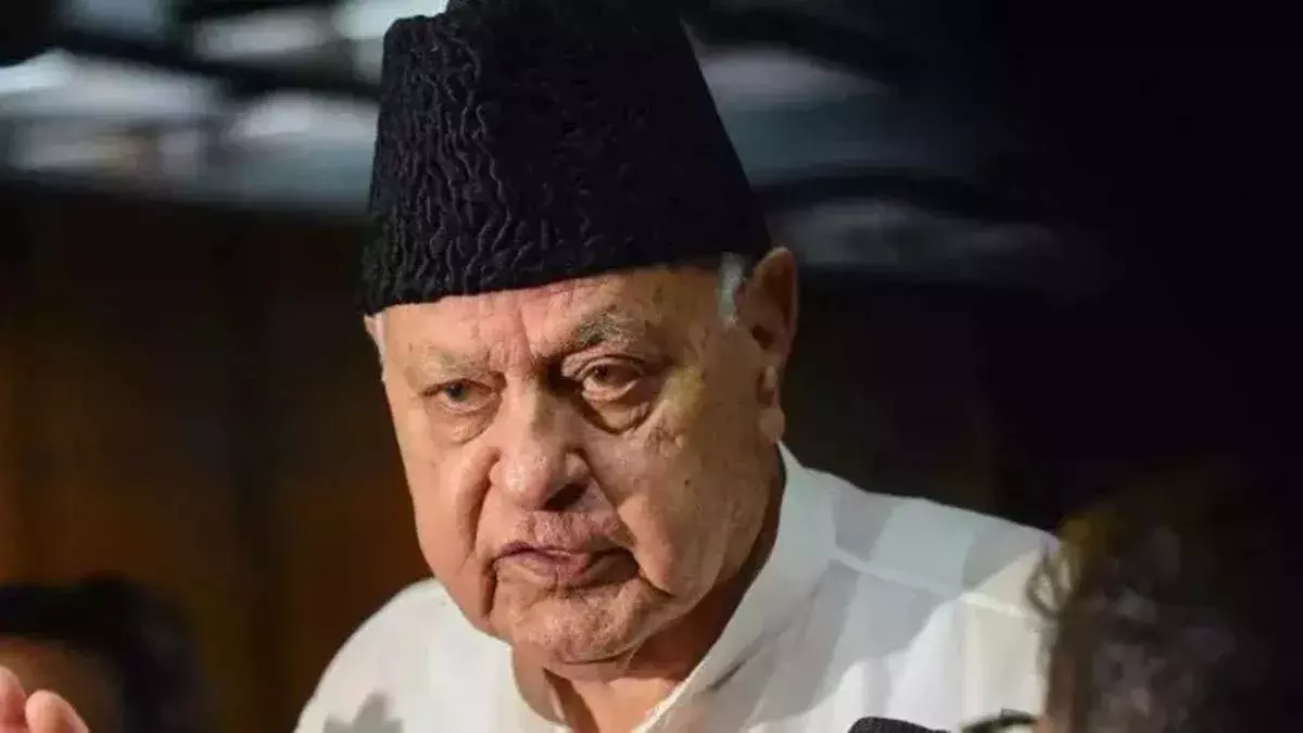 Srinagar:फारूक अब्दुल्ला ने शराब प्रतिबंध पर रखी शर्त Srinagar:फारूक अब्दुल्ला ने शराब प्रतिबंध पर रखी शर्त