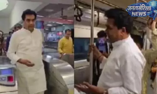 ईंधन बचत की अपील का असर, Delhi सरकार के मंत्री कपिल मिश्रा ने मेट्रो से किया सफर