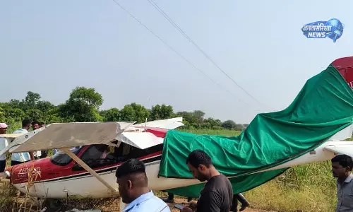 Baramati : ट्रेनिंग एयरक्राफ्ट क्रैश, उड़ान के दौरान तकनीकी खराबी की आशंका