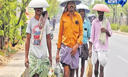 Hyderabad में 40°C तक तापमान, बढ़ती गर्मी से पारा चढ़ने की संभावना Hyderabad में 40°C तक तापमान, बढ़ती गर्मी से पारा चढ़ने की संभावना