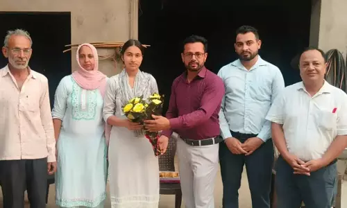 Jind: कॉमर्स संकाय में तमन्ना बनीं राज्य टॉपर, 494 अंक मिले Jind: कॉमर्स संकाय में तमन्ना बनीं राज्य टॉपर, 494 अंक मिले