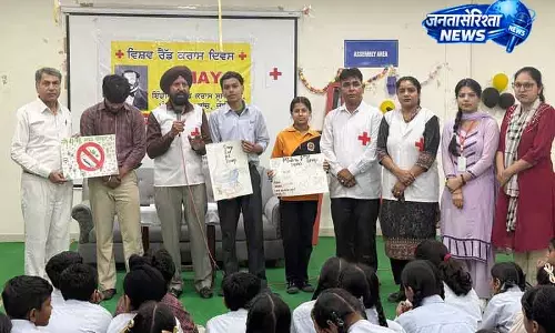 Nawanshahr वर्ल्ड रेड क्रॉस डे: मानवता की सेवा और देखभाल की अपील Nawanshahr वर्ल्ड रेड क्रॉस डे: मानवता की सेवा और देखभाल की अपील