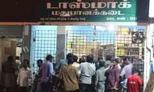 Chennai TASMAC वर्कर्स की सुरक्षा को लेकर यूनियनों ने नई नौकरी की मांग की