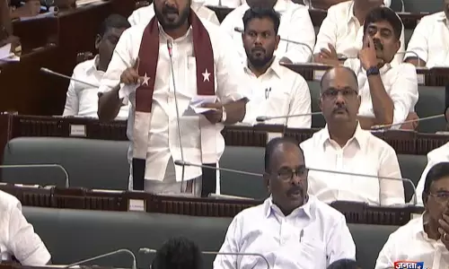 तमिलनाडु: MJK और DMDK ने मुख्यमंत्री के OSD के तौर पर ज्योतिषी को नियुक्त करने के लिए TVK की आलोचना की तमिलनाडु: MJK और DMDK ने मुख्यमंत्री के OSD के तौर पर ज्योतिषी को नियुक्त करने के लिए TVK की आलोचना की