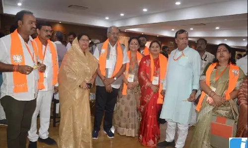 भाजपा छत्तीसगढ़ कार्यसमिति बैठक: सांसद बृजमोहन अग्रवाल बोले भाजपा छत्तीसगढ़ कार्यसमिति बैठक: सांसद बृजमोहन अग्रवाल बोले