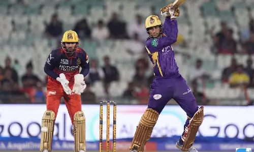 KKR के युवा बल्लेबाजों का दम, 14 ओवर में 132 रन; रघुवंशी ने जड़ा शानदार अर्धशतक