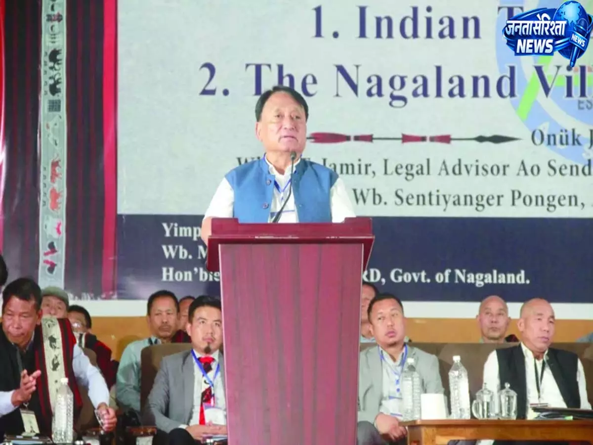 Mokokchung: एओ सेन्डेन का 371(A) और नागालैंड काउंसिल एक्ट सेमिनार Mokokchung: एओ सेन्डेन का 371(A) और नागालैंड काउंसिल एक्ट सेमिनार