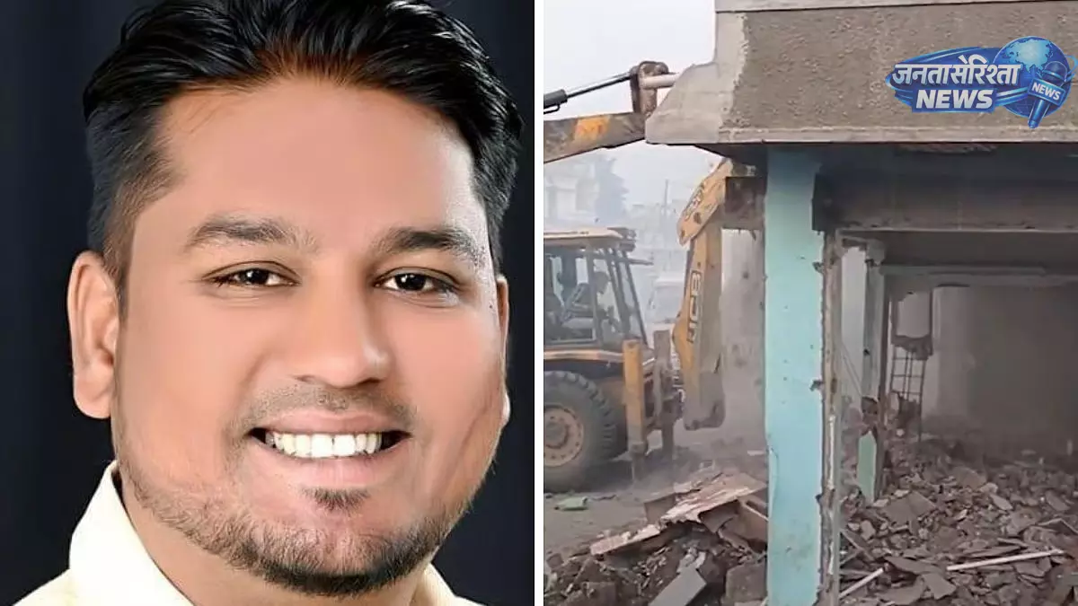 छत्रपति संभाजीनगर में अवैध निर्माण पर कार्रवाई, AIMIM पार्षद से जुड़े ढांचे पर निगम की तोड़फोड़ छत्रपति संभाजीनगर में अवैध निर्माण पर कार्रवाई, AIMIM पार्षद से जुड़े ढांचे पर निगम की तोड़फोड़