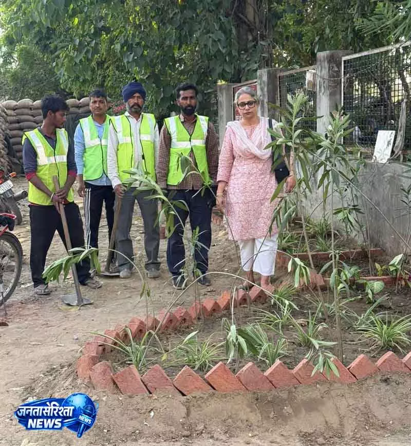 NGO ने Doraha रोड पर कूड़े के ढेर को ग्रीन स्पेस में बदल दिया NGO ने Doraha रोड पर कूड़े के ढेर को ग्रीन स्पेस में बदल दिया