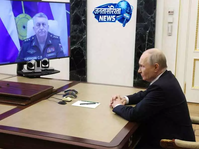 Russian के राष्ट्रपति ने सरमत मिसाइल के सफल परीक्षण को सराहा Russian के राष्ट्रपति ने सरमत मिसाइल के सफल परीक्षण को सराहा