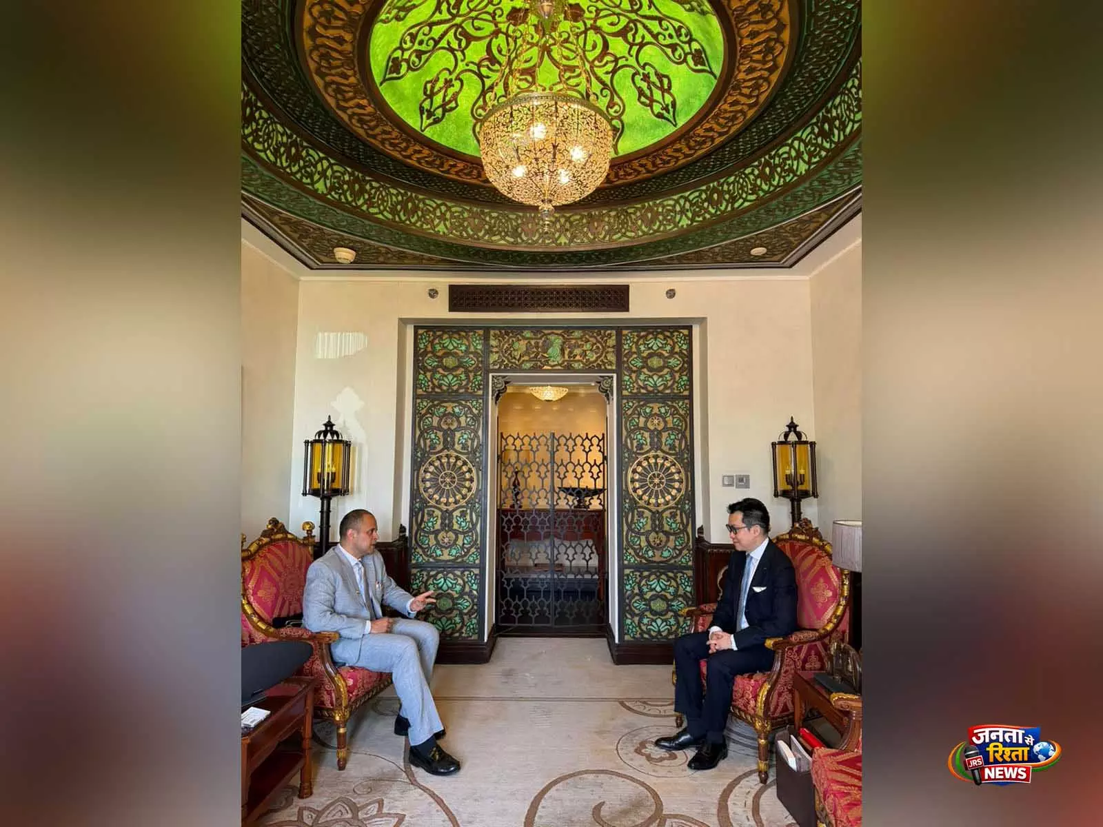 Shanghai: फेयरमोंट पीस होटल में बैठक के दौरान भारत ने पर्यटन को बढ़ावा देने पर ज़ोर दिया Shanghai: फेयरमोंट पीस होटल में बैठक के दौरान भारत ने पर्यटन को बढ़ावा देने पर ज़ोर दिया