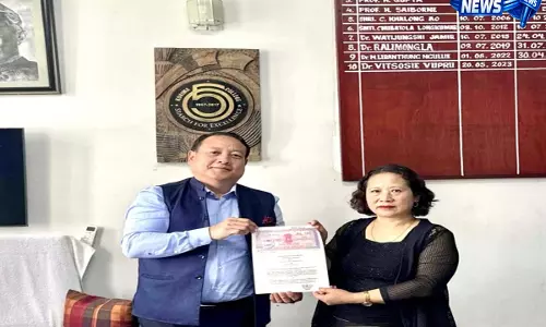 Nagaland: कोहिमा कॉलेज और SCTE ने टीचर एजुकेशन पर MoC पर हस्ताक्षर किए Nagaland: कोहिमा कॉलेज और SCTE ने टीचर एजुकेशन पर MoC पर हस्ताक्षर किए