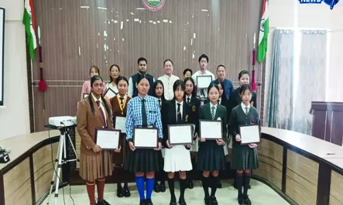 Nagaland: Mkg DPDB ने टॉपर्स व स्वच्छ वार्ड को किया सम्मानित Nagaland: Mkg DPDB ने टॉपर्स व स्वच्छ वार्ड को किया सम्मानित