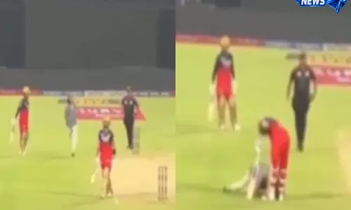 IPL 2026: विराट कोहली के पैर छूने के लिए फैन ने की अजीब हरकत, वीडियो वायरल