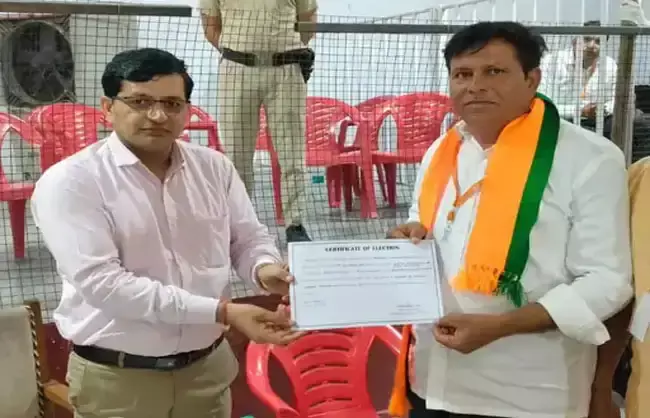 Rewari: धारूहेड़ा में भाजपा उम्मीदवार अजय जांगड़ा विजयी