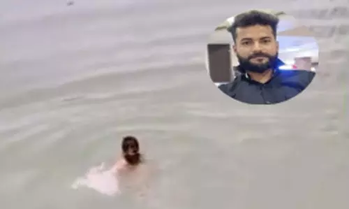 नदी में कूदा रील बनाने के लिए, युवक की मौत