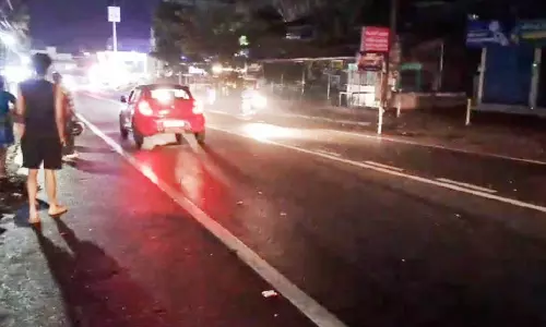 MC रोड पर हादसों का सिलसिला जारी, सुरक्षा व्यवस्था पर उठे सवाल MC रोड पर हादसों का सिलसिला जारी, सुरक्षा व्यवस्था पर उठे सवाल