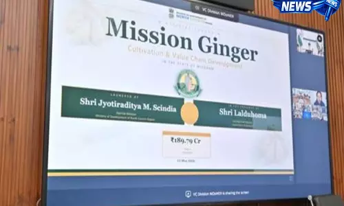 Big move by the Centre: मिजोरम अदरक मिशन से ‘मिजो अदरक’ अब दुनिया के बाजार में
