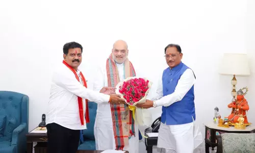 केंद्रीय गृहमंत्री अमित शाह से मुख्यमंत्री विष्णुदेव साय की अहम मुलाकात केंद्रीय गृहमंत्री अमित शाह से मुख्यमंत्री विष्णुदेव साय की अहम मुलाकात