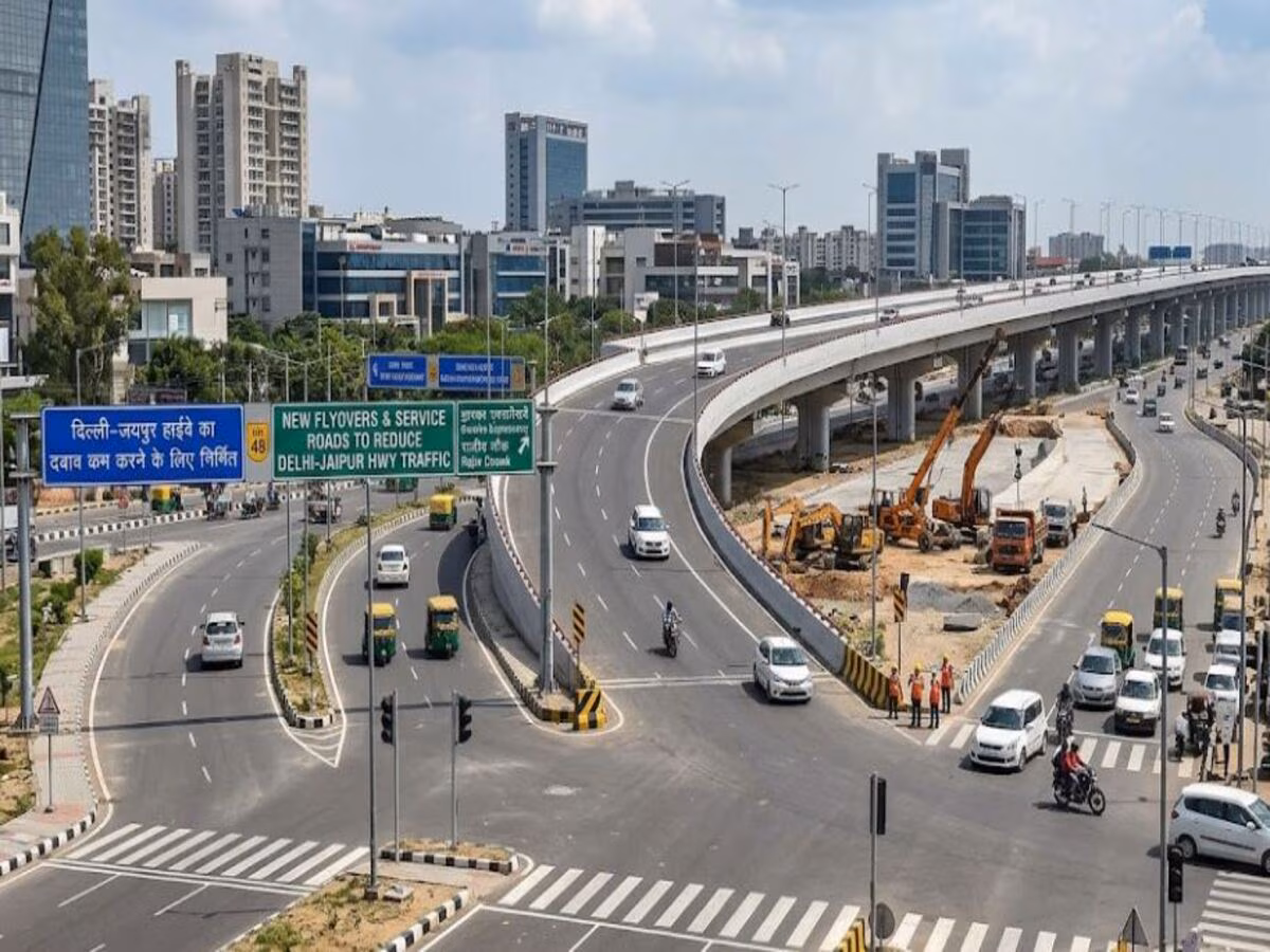 Gurugram: मानेसर में फ्लाईओवर काम से यातायात व्यवस्था बदली Gurugram: मानेसर में फ्लाईओवर काम से यातायात व्यवस्था बदली