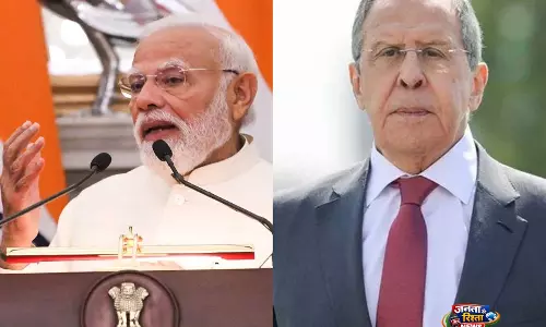 रूसी विदेश मंत्री लावरोव ने PM मोदी से मुलाक़ात की