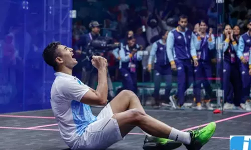 नेशनल डबल्स स्क्वैश चैंपियनशिप: अभय-वेलवन, राहुल-सूरज सेमीफाइनल में पहुंचे