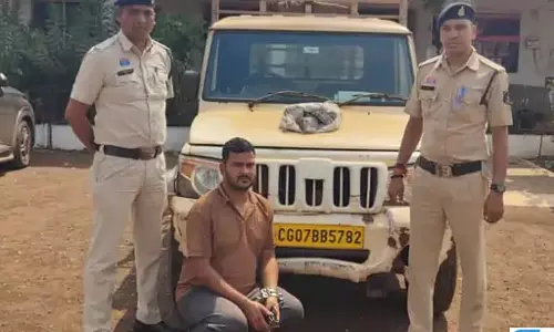 दुर्ग में कंपनी से 50 किलो सिलिको मैंगनीज चोरी, ड्राइवर गिरफ्तार