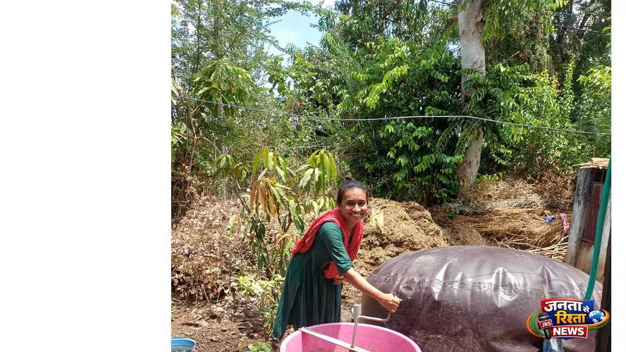 स्टैच्यू ऑफ यूनिटी के पास आदिवासी परिवारों को बायोगैस प्लांट मिले स्टैच्यू ऑफ यूनिटी के पास आदिवासी परिवारों को बायोगैस प्लांट मिले